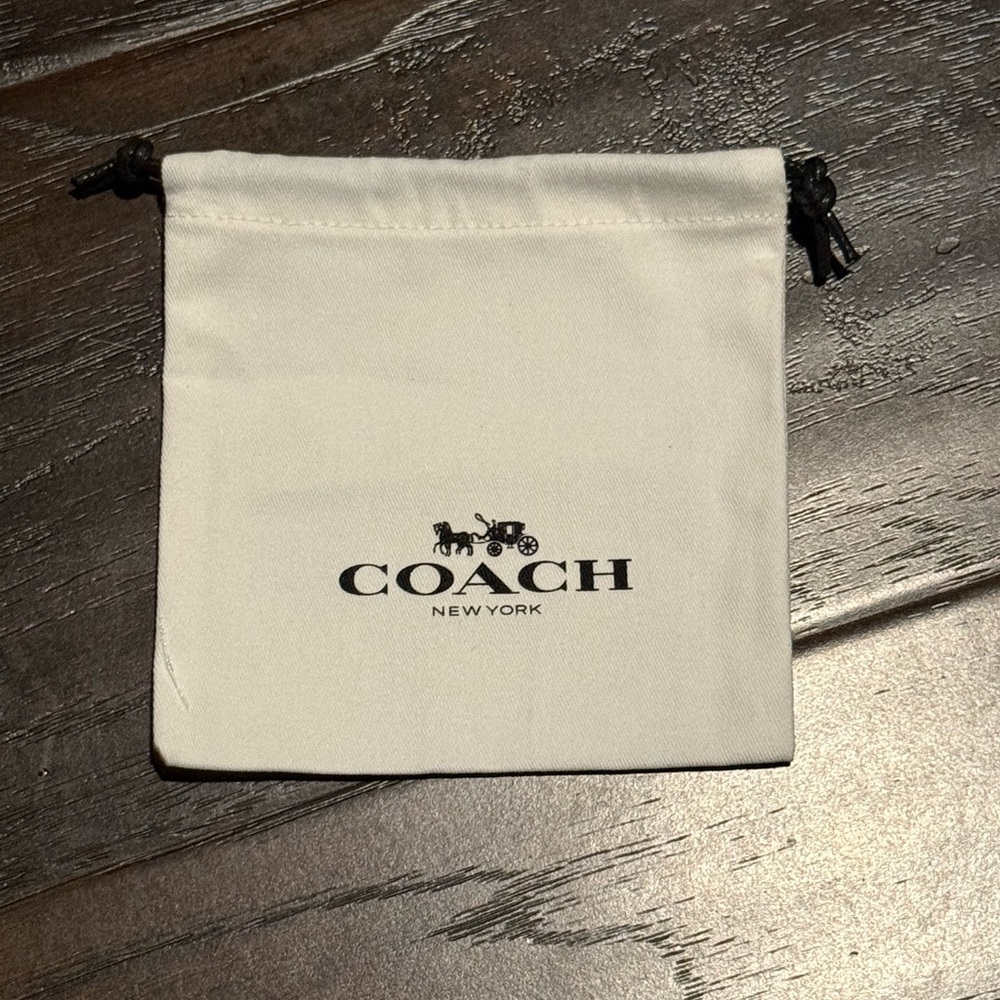 💎New! Coach Jewelry Pouch Dust Bag